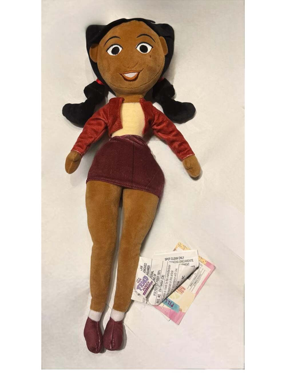 NWT 23” Disney The Proud Family Louder and Prouder Penny Proud Plush Doll